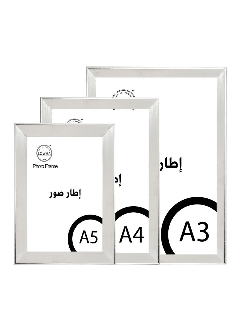 LOWHA - Tabletop Photo Frame Horizontal and Vertical Formats for Wall with stand - Image 1
