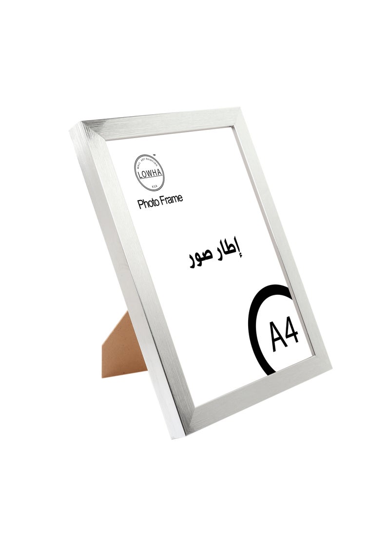 LOWHA - Tabletop Photo Frame Horizontal and Vertical Formats for Wall with stand - Image 1