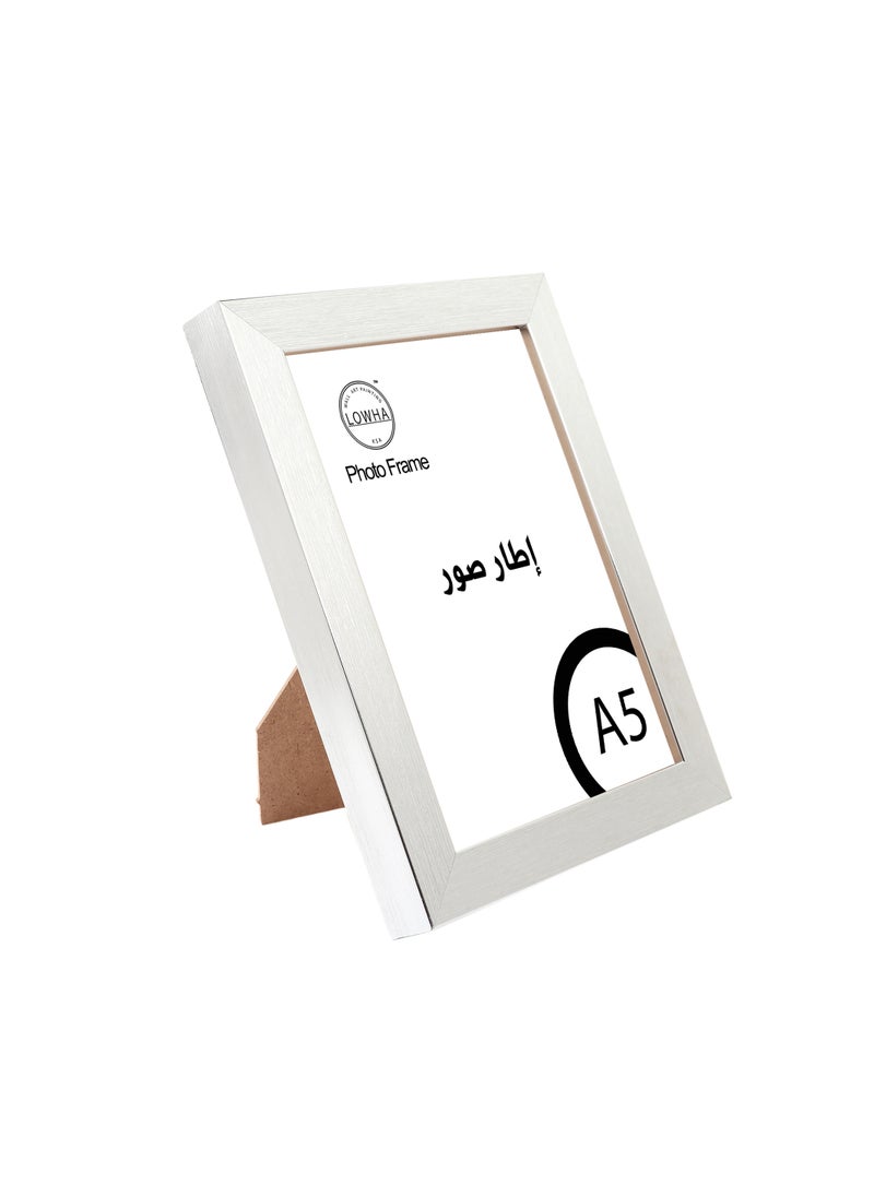 LOWHA - Tabletop Photo Frame Horizontal and Vertical Formats for Wall with stand - Image 1
