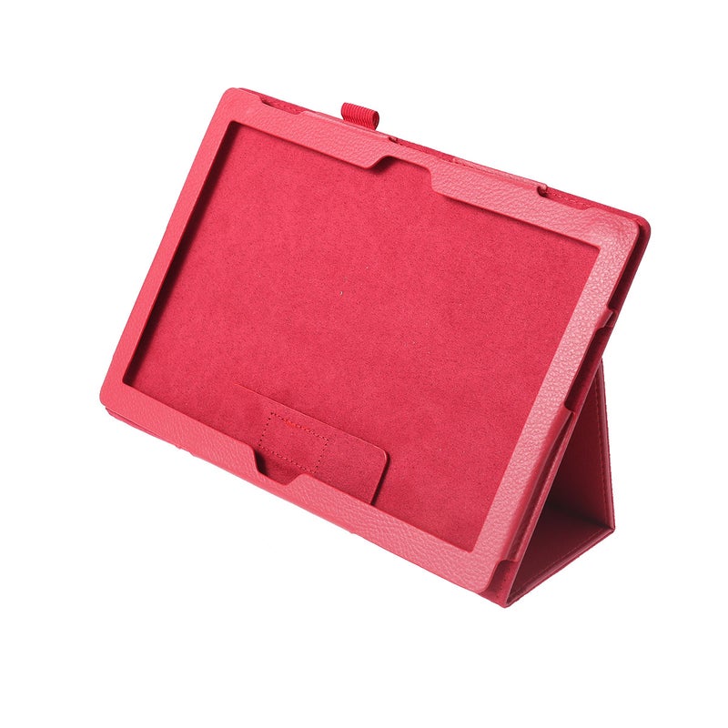 2pcs Texture Tablet PC Case Full Coverage Protective Cover with Holder for Tab 4 -X704F/N - Image 2