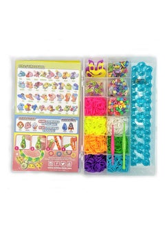 Rainbow Loom Rainbow Loom® Loomi-Pals™ Combo Set, Features 60 Cute Assorted LP Charms, The New RL2.0, Happy Looms, Hooks, Alpha & Pony Beads, 2300 Colorful Bands All in a Carrying Case forBoys and Girls 7+  - Image 2
