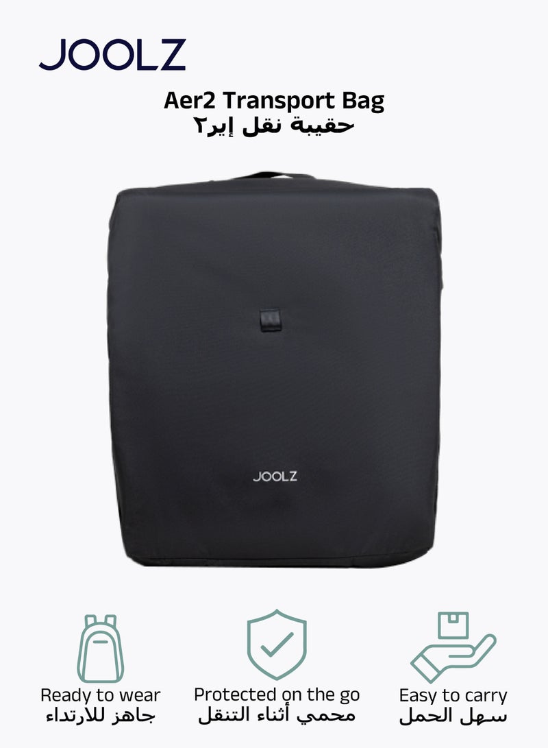 JOOLZ Travel Bag for Joolz Aer2 & Aer+ Stroller | Protects from Scratches & Impacts | Backpack Style | Adjustable for Buggy & Cot | Easy to Carry | Fits Joolz Aer2 | 50x35x20 cm - Image 1
