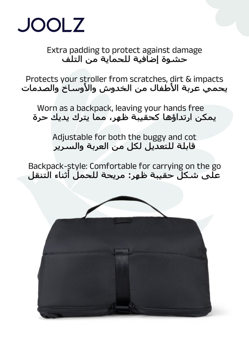 JOOLZ Travel Bag for Joolz Aer2 & Aer+ Stroller | Protects from Scratches & Impacts | Backpack Style | Adjustable for Buggy & Cot | Easy to Carry | Fits Joolz Aer2 | 50x35x20 cm - Image 4