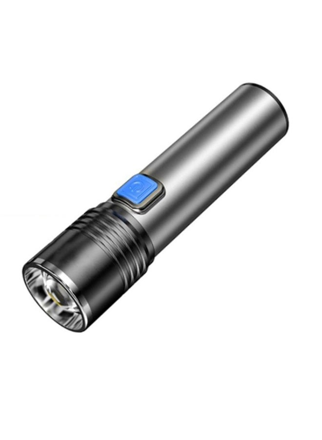 UV 395nm Flashlight Waterproof Zoomable USB Rechargeable UV Lamp for Pet Urine Black Light Inspection Ultraviolet Torchs 