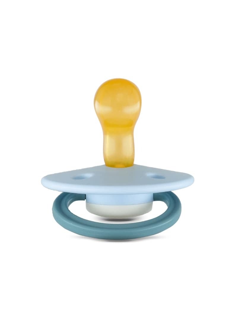 Rebael Fashion Natural Rubber Round Pacifier Size 1 - Baby 0-6M (1-pack) - Cold Pearly Snake - Image 2