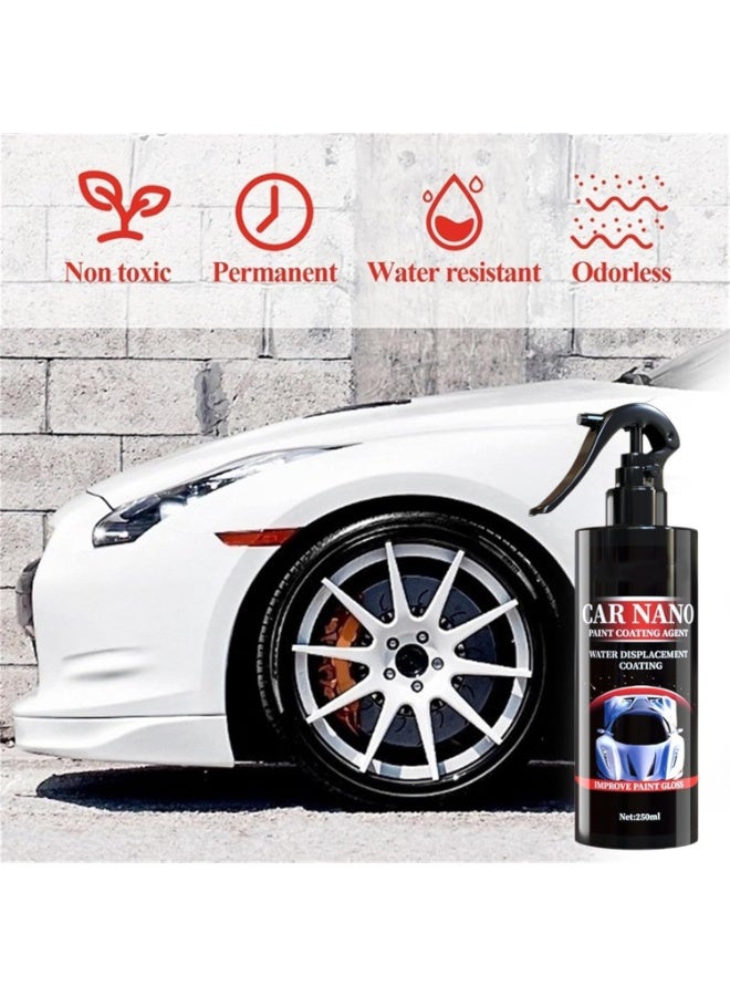Homonth Car Nano Paint Protector 120ml – Enhances Gloss, Repels Dust & Water, and Prevents Fading - Image 3