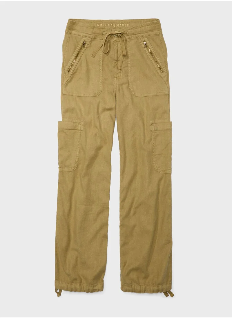 American Eagle High Waist Cargo Pants