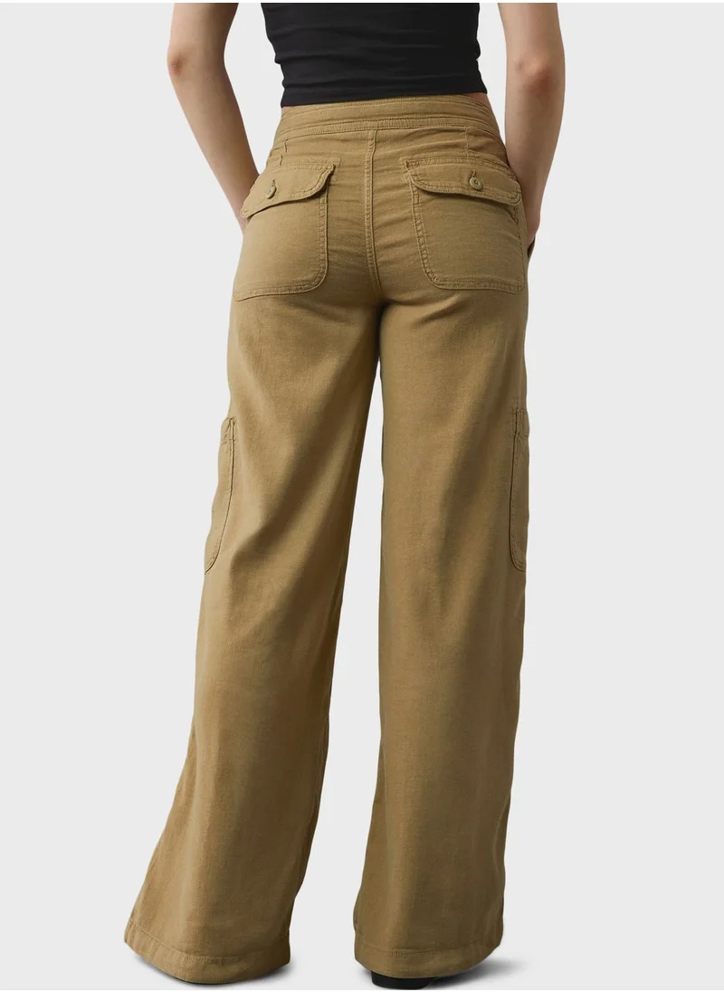 American Eagle High Waist Cargo Pants