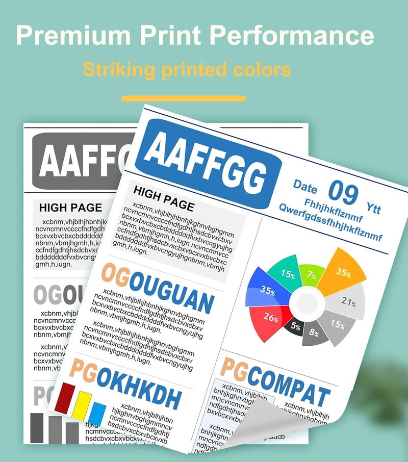 خرطوشة حبر متوافقة بديلة لـ HP 131X CF210X 131A لطابعة HP Laserjet Pro 200 Color MFP M276nw M251nw M251n M276n CF210A CF211A CF212A CF213A (أصفر واحد) - Image 5