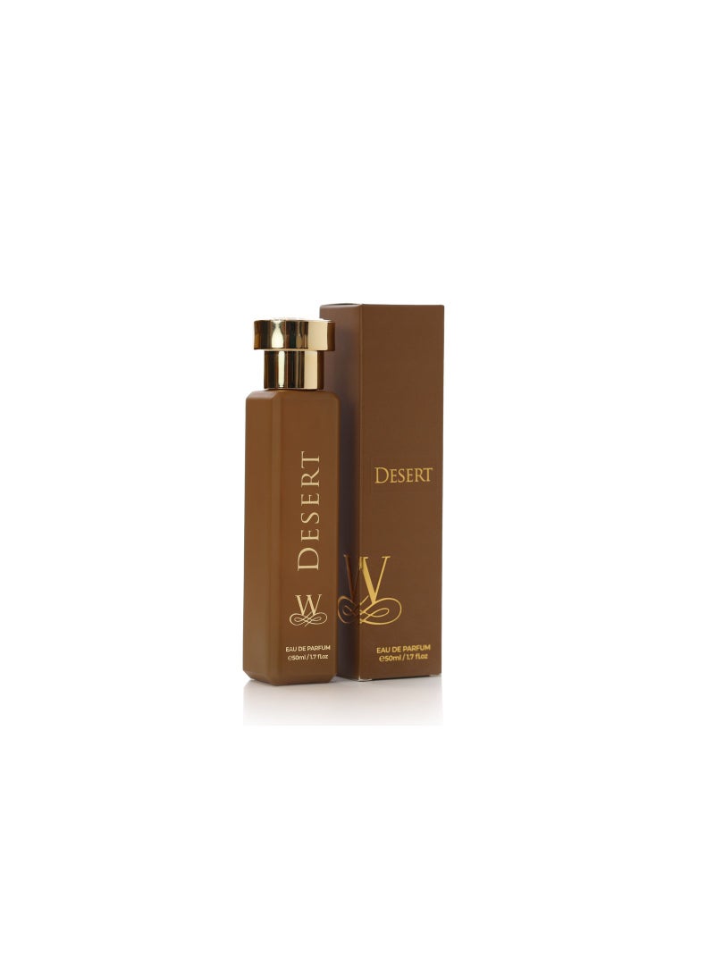 WORLD GOLDEN PERFUMES WORLD GOLDEN PERFUMES Desert Eau De Parfum 50ml - Natural Spray  - Image 1