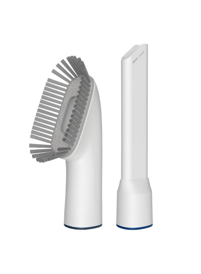 Oneisall oneisall Hair Suction LM2 (Blue) Accessories - Long Suction Head + Cleaning Brush for Pet Hair Removal on Furniture & Products - Fits oneisall Pet Grooming Vacuum (B0BHYZV3HY) - White - For Dog Owners