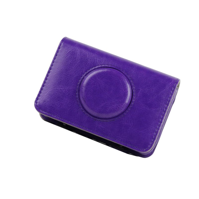 حقيبة كاميرا DSLR Snap Touch Crossbody من جلد PU بحزام كتف قابل للتعديل - Image 2