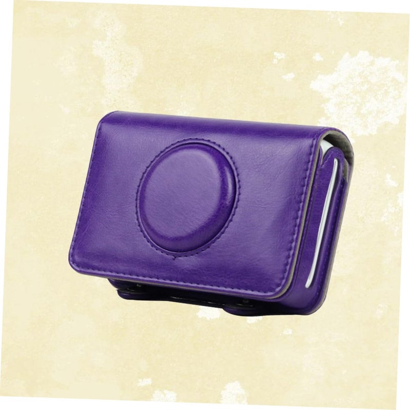 حقيبة كاميرا DSLR Snap Touch Crossbody من جلد PU بحزام كتف قابل للتعديل - Image 5