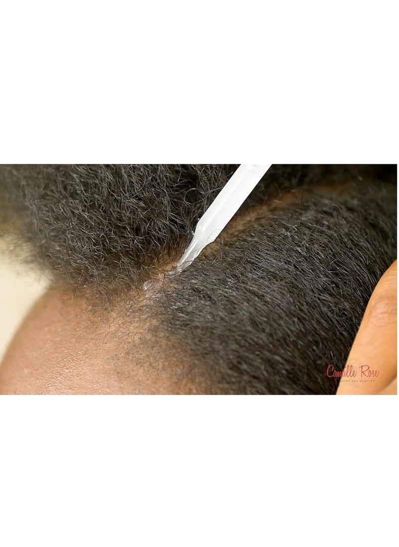 Camille Rose Naturals - Camille Rose Grow Back Drops by Rejuva, with Castor Oil, Peppermint Oil and Saw Palmetto, for Hair Growth, 58 ml - Image 1