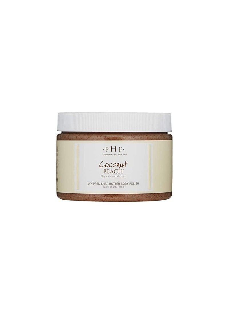 FarmHouse Fresh Coconut Beach Shea Sugar Body Polish  - Image 1
