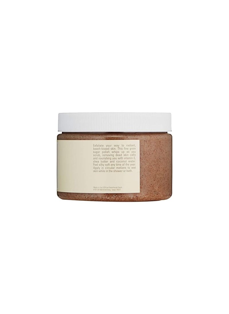 FarmHouse Fresh Coconut Beach Shea Sugar Body Polish  - Image 2