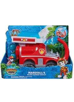PAW PATROL PAW PATROL Jungle Pups - Marshall's Large Elephant Vehicle with Water Drop (Deluxe Vehicle)  - Image 1
