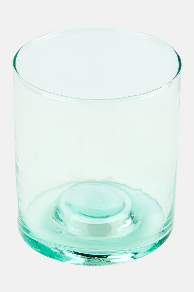 Muy Mucho Glass Single Tea Light Candle Holder 450 ml, Green  - Image 2