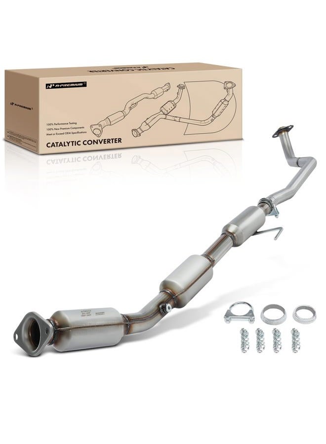 A-Premium Catalytic Converter Kit Direct-Fit Compatible with Toyota Corolla 2014-2019, 1.8L, E.P.A. Compliant, Replace# EC41214 - Image 1