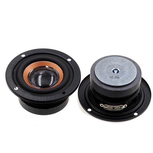 BAIMOQI 1Set 2Inch Full Frequency Speaker Perfect for DIY Projects Low Frequency Subwoofer Loudspeaker Round Waterproof, approx 64mm, As Pictures Shows - Image 4