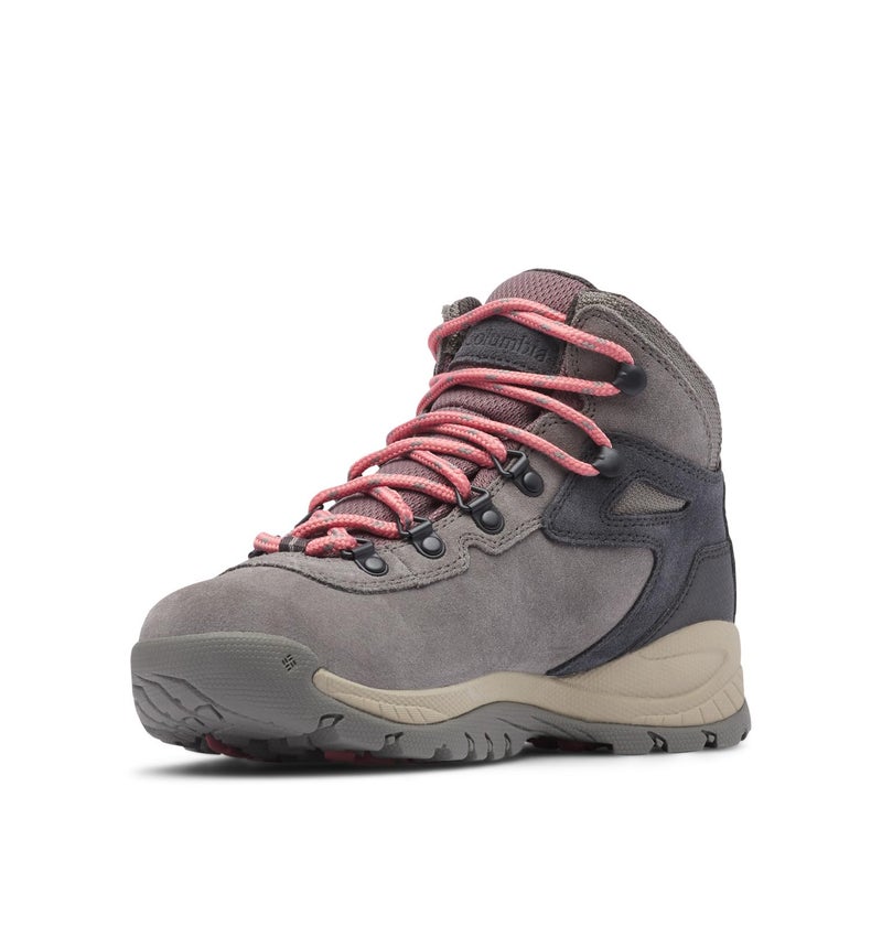 Columbia Womens Newton Ridge Plus Waterproof Amped, Stratus/Canyon Rose, 7 - Image 2