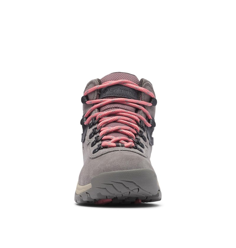 Columbia Womens Newton Ridge Plus Waterproof Amped, Stratus/Canyon Rose, 7 - Image 3