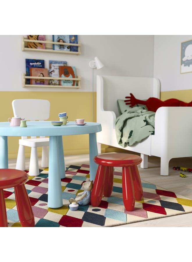 Zaboon Children'S Stool, In/Outdoor/Red - Image 3