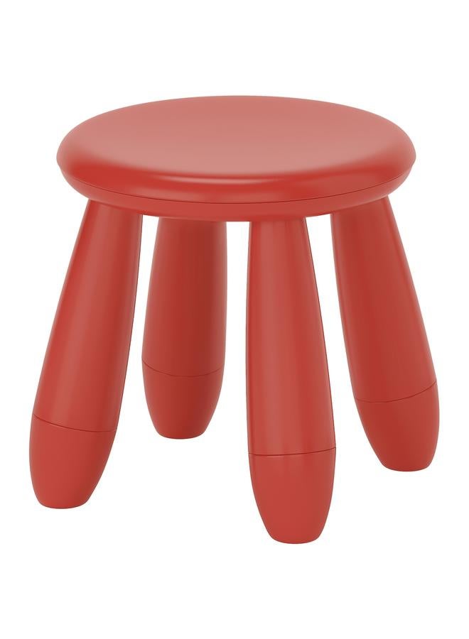 Zaboon Children'S Stool, In/Outdoor/Red - Image 1