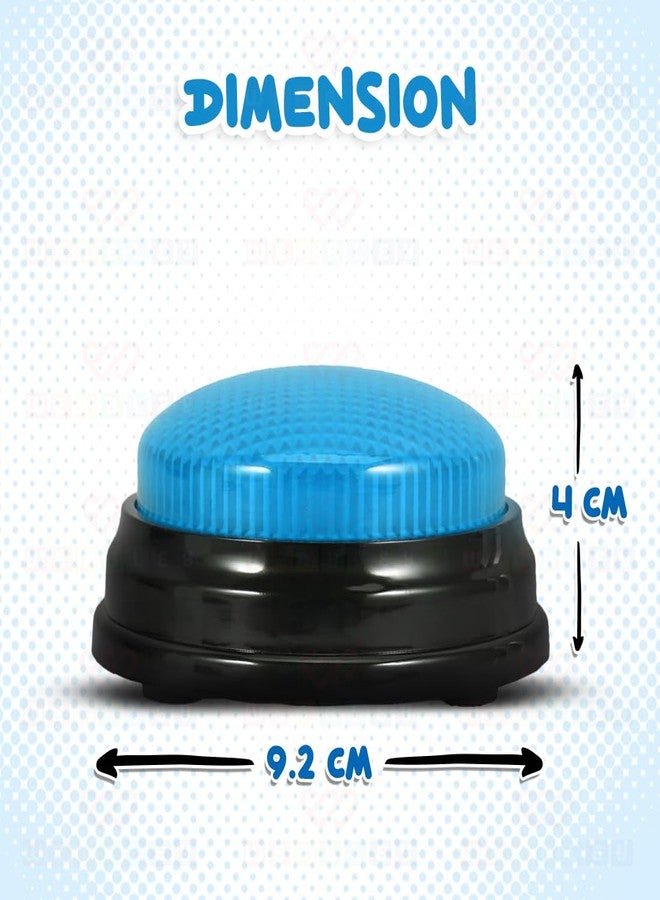 Wembley Quiz Buzzer Alarm Game Show Buzzer Bell with Lights and Sounds Ideal Birthday Gift for Kids Teachers Students Trivia Competition Classroom Activities (4Pcs Multipack) - Image 2