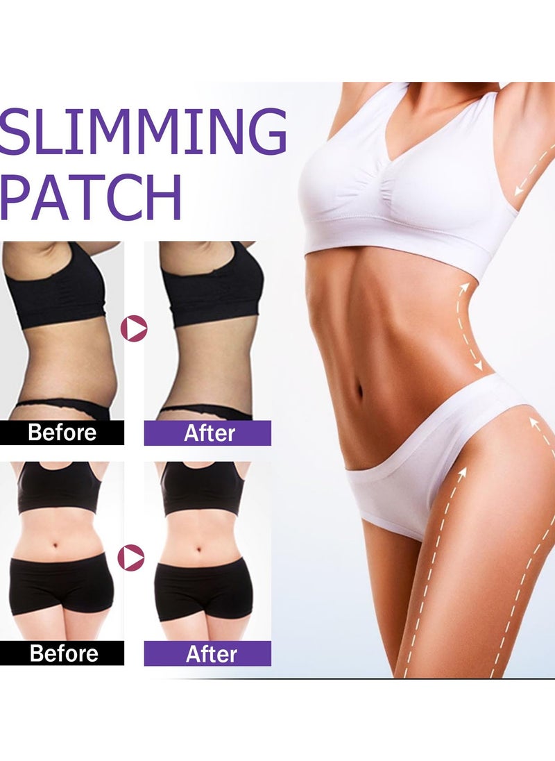 EELHOE 30PCS Slimming Patch for Body Contouring, Tightens and Tones Your Skin, Helps to Improve Your Overall Health, Can Be Used Anytime and Anywhere, Suitable for All Body Types  - Image 3