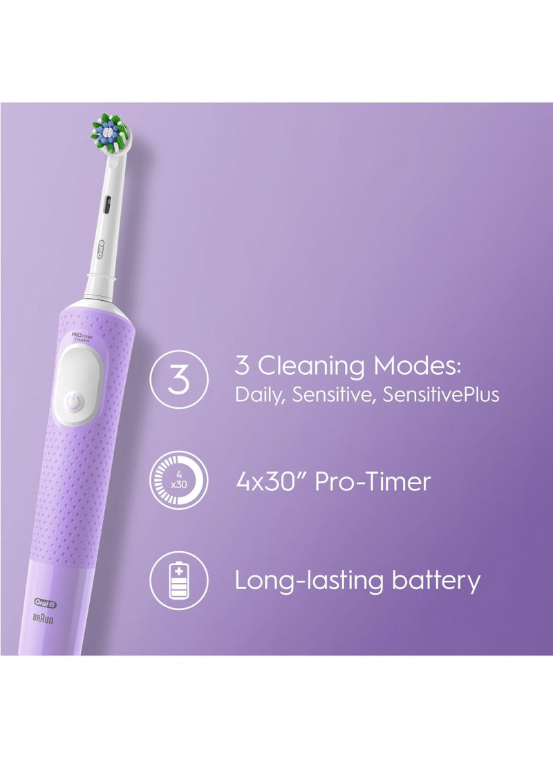 Oral-B - Oral B - Vitality 300 Toothbrush - Purple\White - Image 1