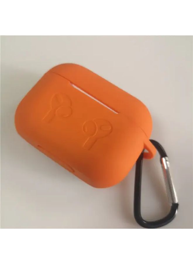 غطاء واقي أبيض لسماعات Airpods Pro اللاسلكية، مادة متينة وناعمة، هدية بسيطة وأنيقة - Image 1