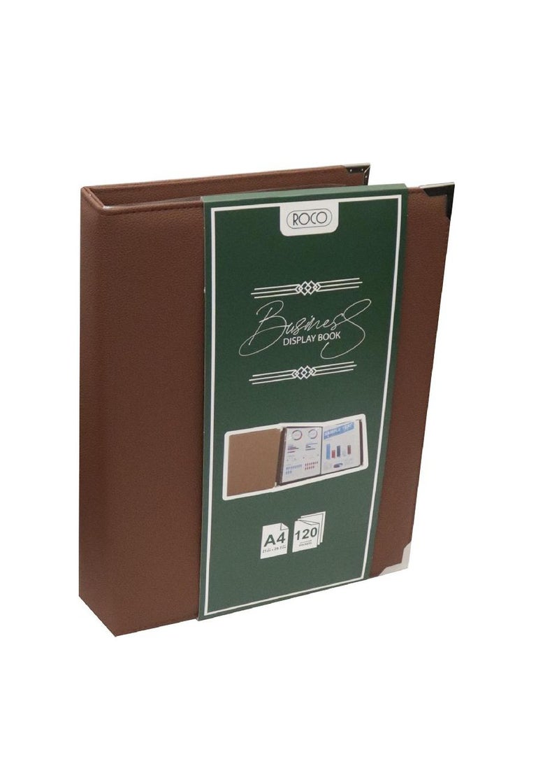 ROCO Display Book 120 Pockets A4 - Image 1