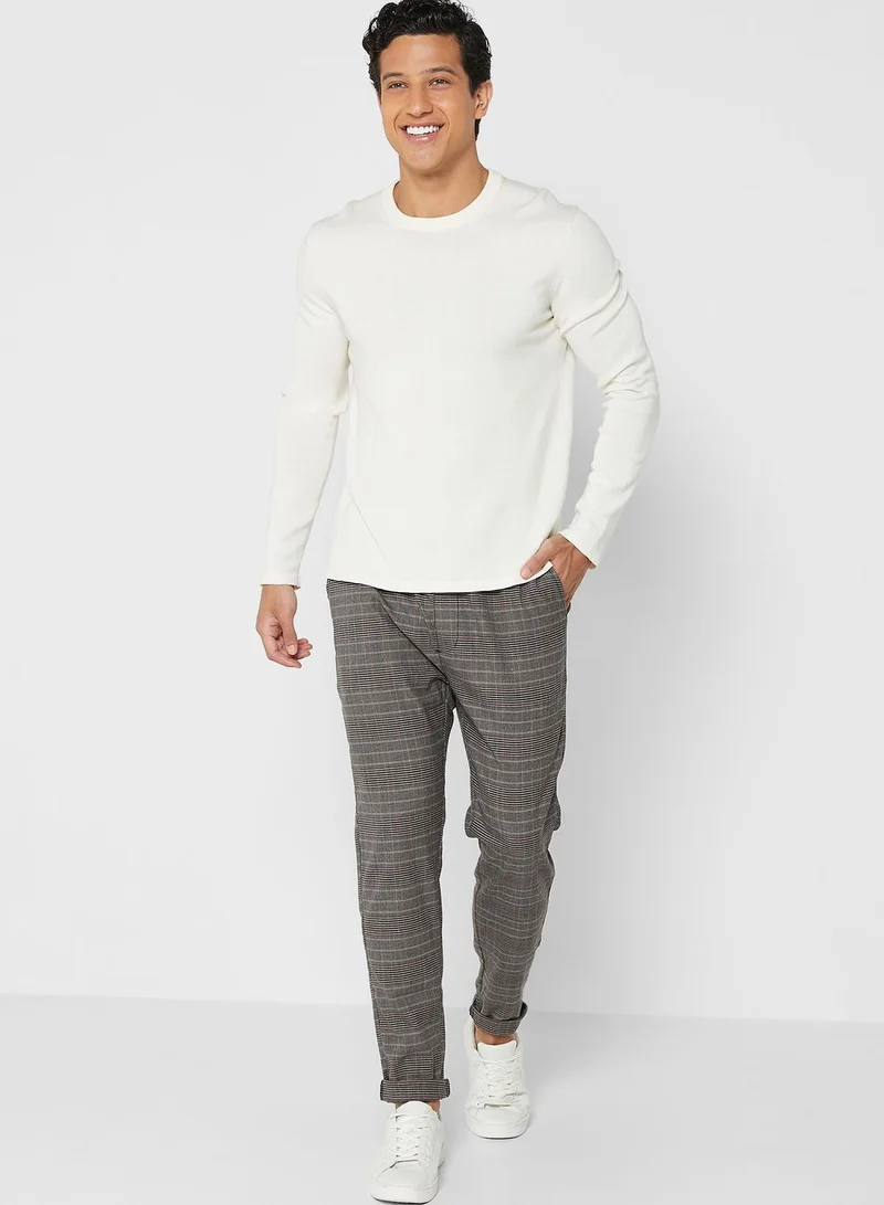 BRAVE SOUL Bravesoul Check Trouser