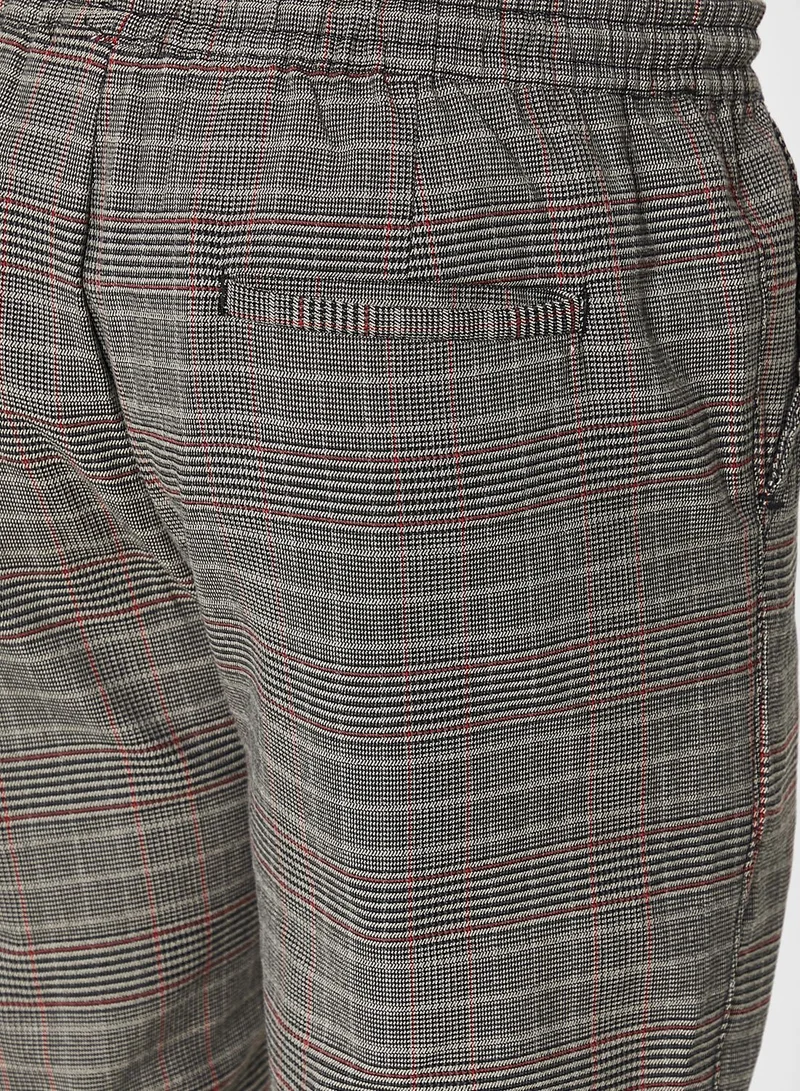 BRAVE SOUL Bravesoul Check Trouser