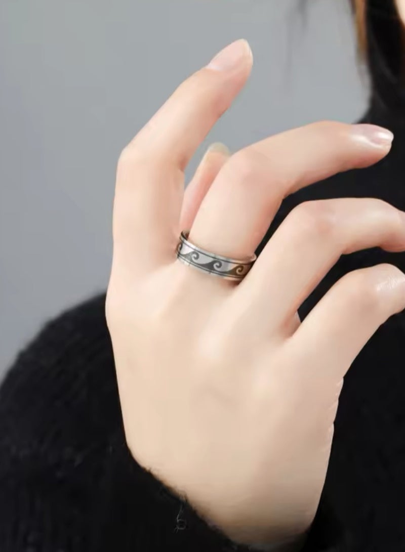 جوليري إيفريداي خاتم رجالي مصنوع من التيتانيوم ستيل المقاوم للصدأ مقاس 9 - Image 2