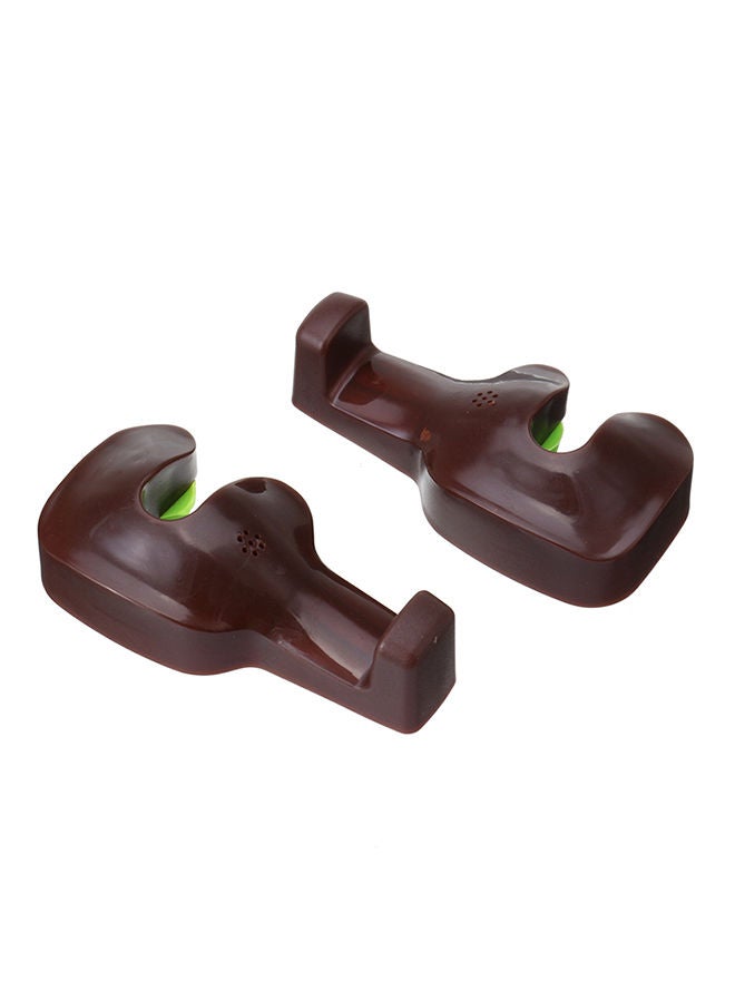 نيبمينينت طقم خطافات للتعليق على مقعد السيارة مكون من قطعتين - Image 1