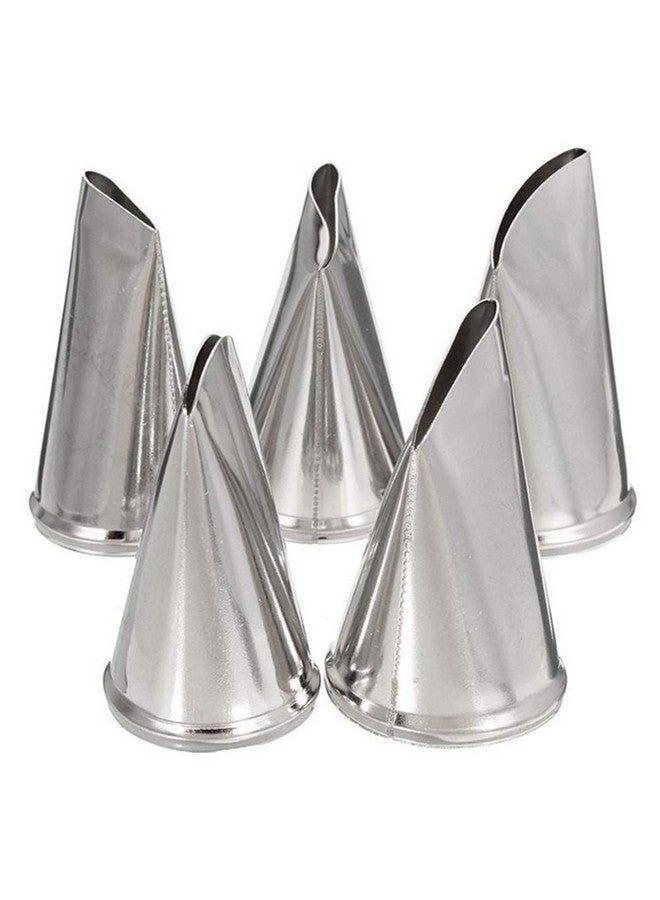 BeeSpring Rose Petal Nozzles,DIY Stainless Steel Icing Piping Nozzle,Cake Decoration Icing Tips Ideal Pastry DIY Tools Kit for Cupcakes and Backing Cookies - Image 1