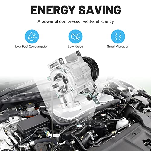 ILONPA New AC Air Condition Compressor with Clutch for Subaru Impreza Forester 2.5L 2008-2011 10362890 97485 - Image 4