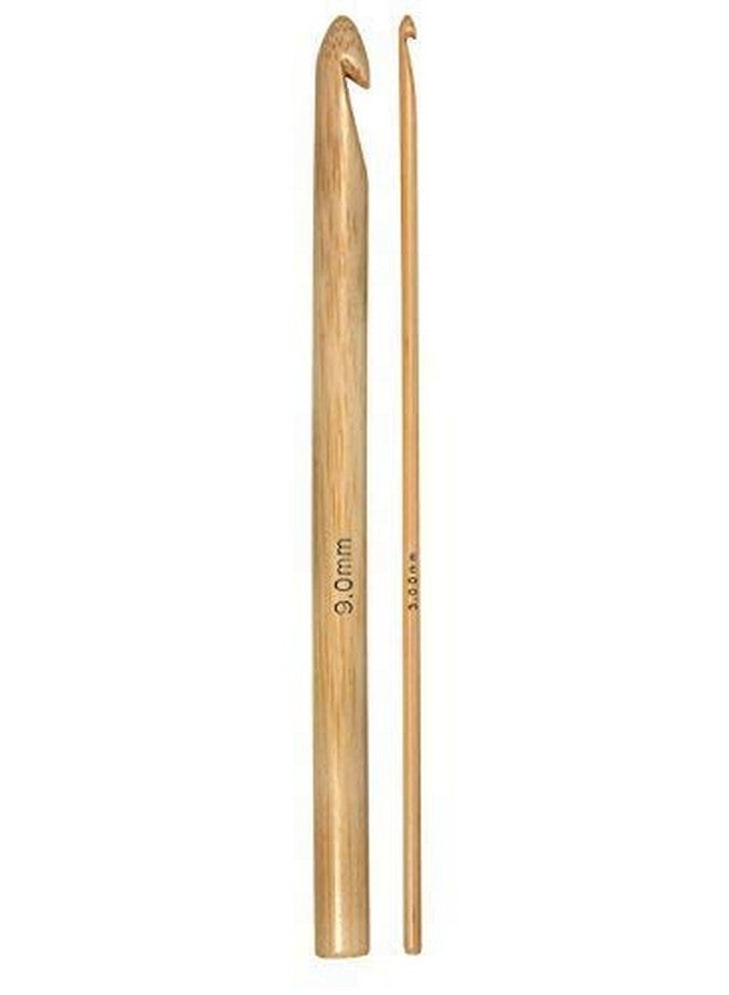 Addi Crochet Hook Natura Bamboo 6 Inch (15Cm) Size Us O (12.0Mm) - Image 2
