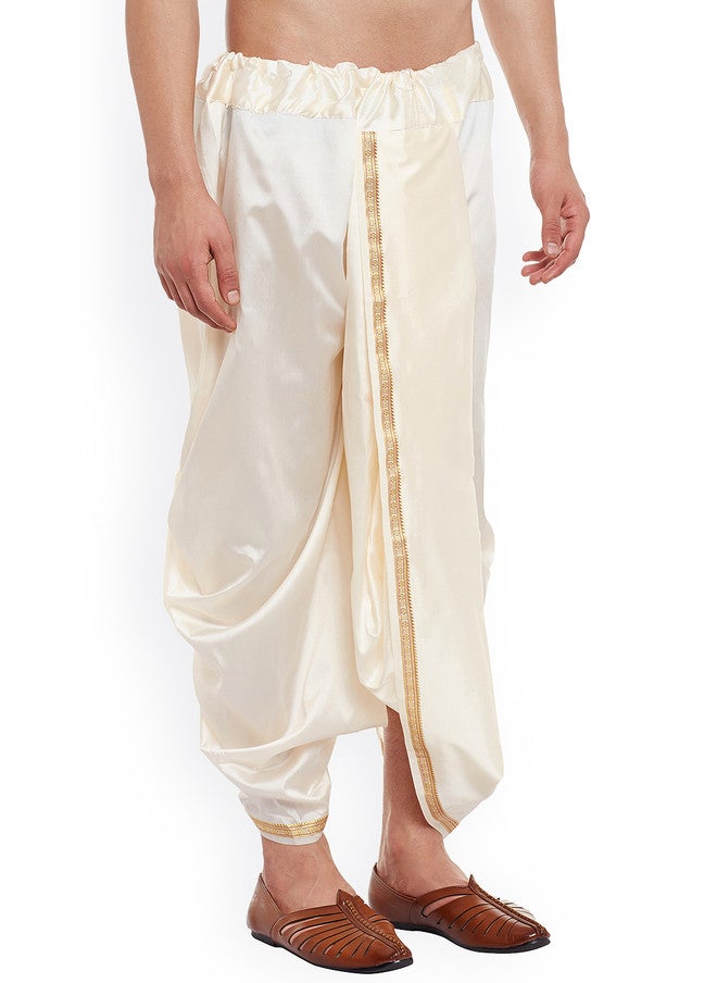 SOJANYA Cream-Coloured Dhoti Pants - Image 2