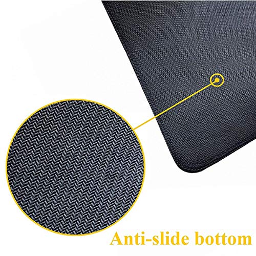Wisedeal Rose Theme Large Gaming Mouse Pad with Stitched Edges, Desk Pad Protector, Office Computers Laptop Desk Mat, Non-Slip Rubber Base, Waterproof Desk Writing Pad for Office Home Gamer - Image 5