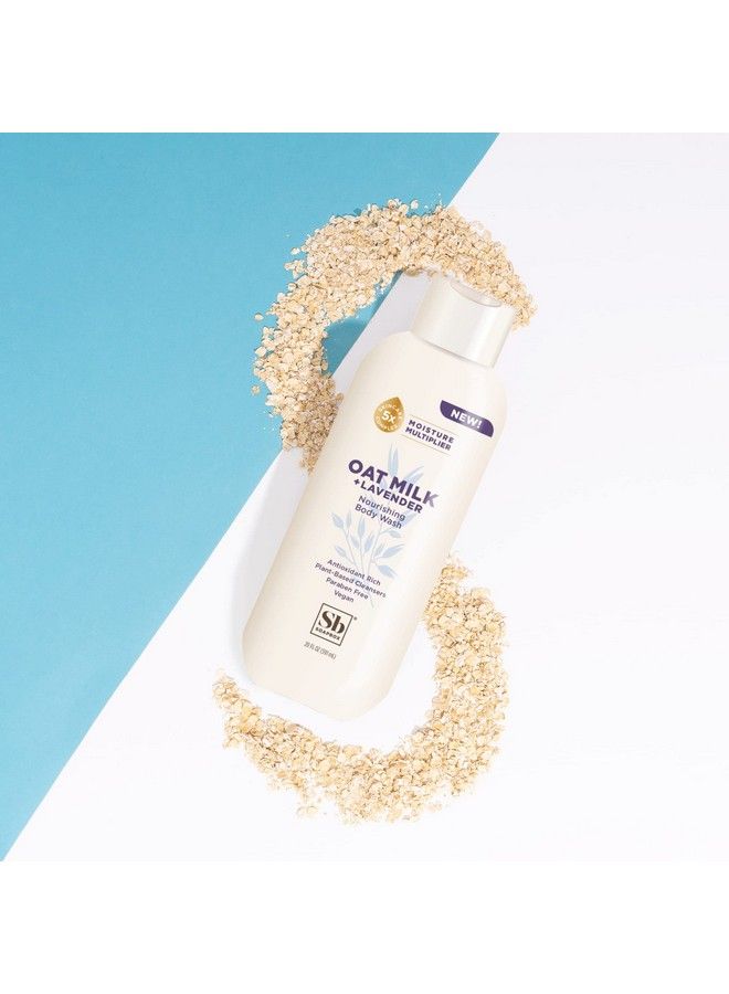 Soapbox Body Wash Oat Milk + Lavender Body Wash Body Wash For Women Men | Vegan + Antioxidant Rich Moisturizing Calming Body Wash With Shea Butter Peptides & Keratin Promoting B3 3 Pack 20Oz Each - Image 4