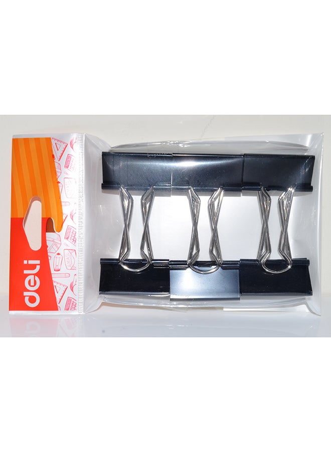 DELI BINDER CLIP 41MM 6PCS DL-41MM-6P - Image 3