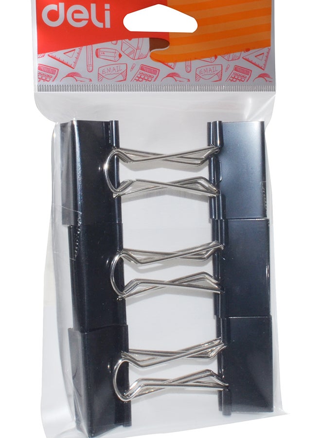 DELI BINDER CLIP 41MM 6PCS DL-41MM-6P - Image 1