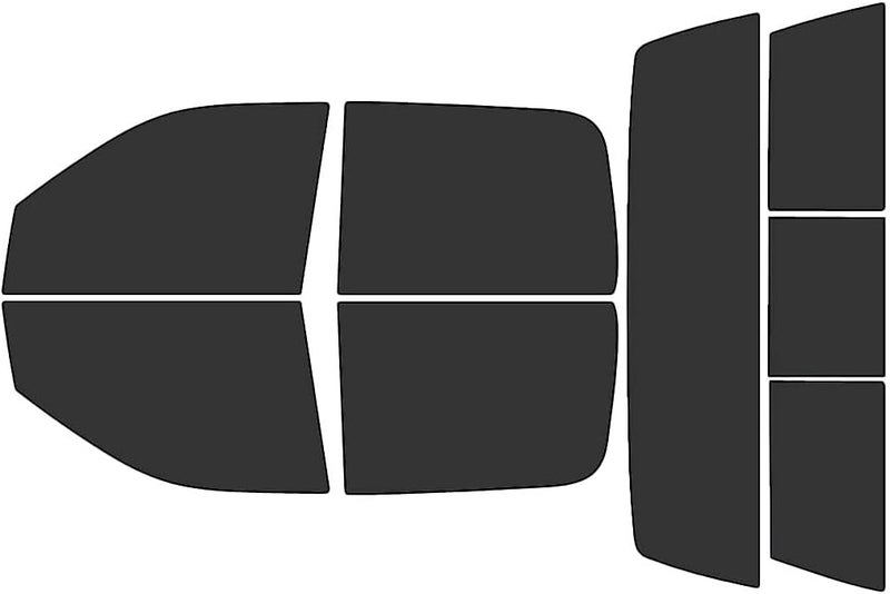 Rvinyl Window Tint Kit Compatible with Dodge Ram 2009-2018 4 Door Crew/Mega Cab - Black 20% - Single Ply No Bubble Film - Do it Yourself Vehicle Complete Precut Kit - Image 2