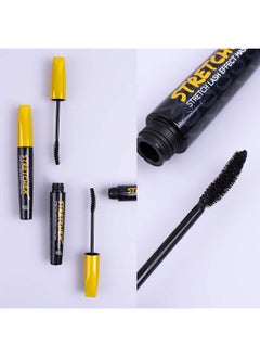 Touch in Sol Stretchex Stretch Lash Effect Mascara - Silk Protein For Longer, Thicker, Voluminous Eyelashes - No Clump, Smudge Proof, Flake Proof Makeup Mascara, 0.24 Fl.Oz.  - Image 3
