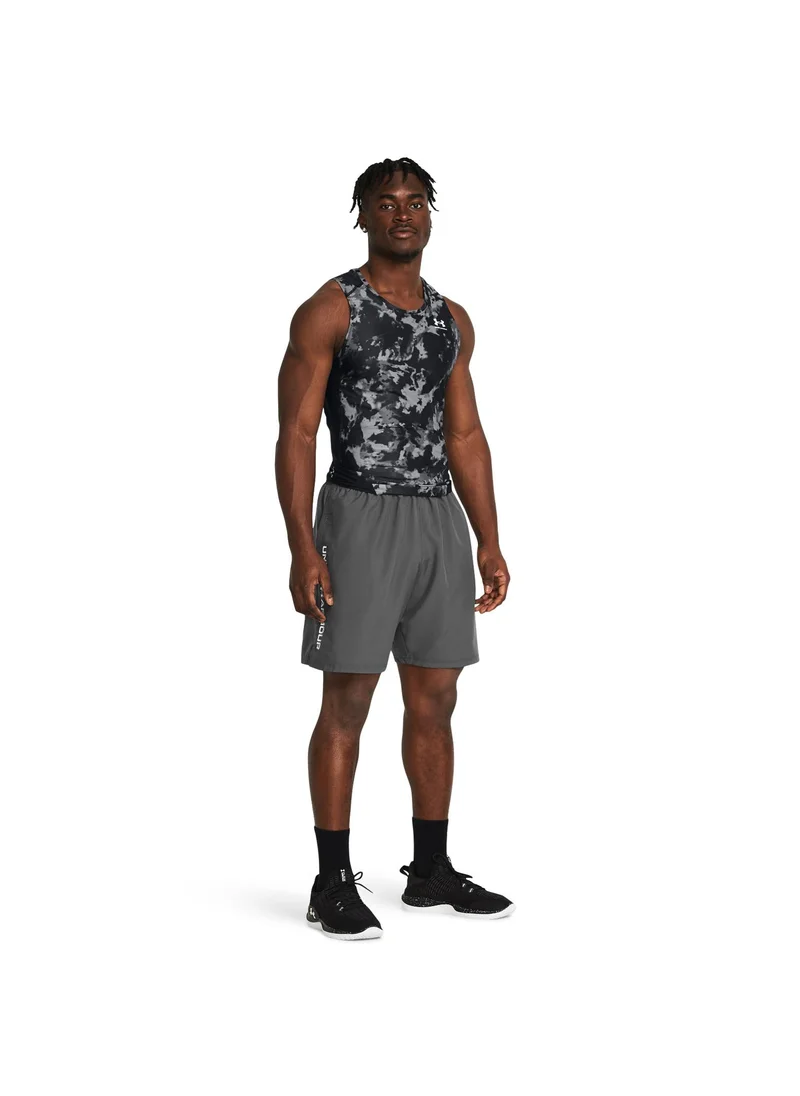 اندر ارمور Tech Woven Wordmark Shorts