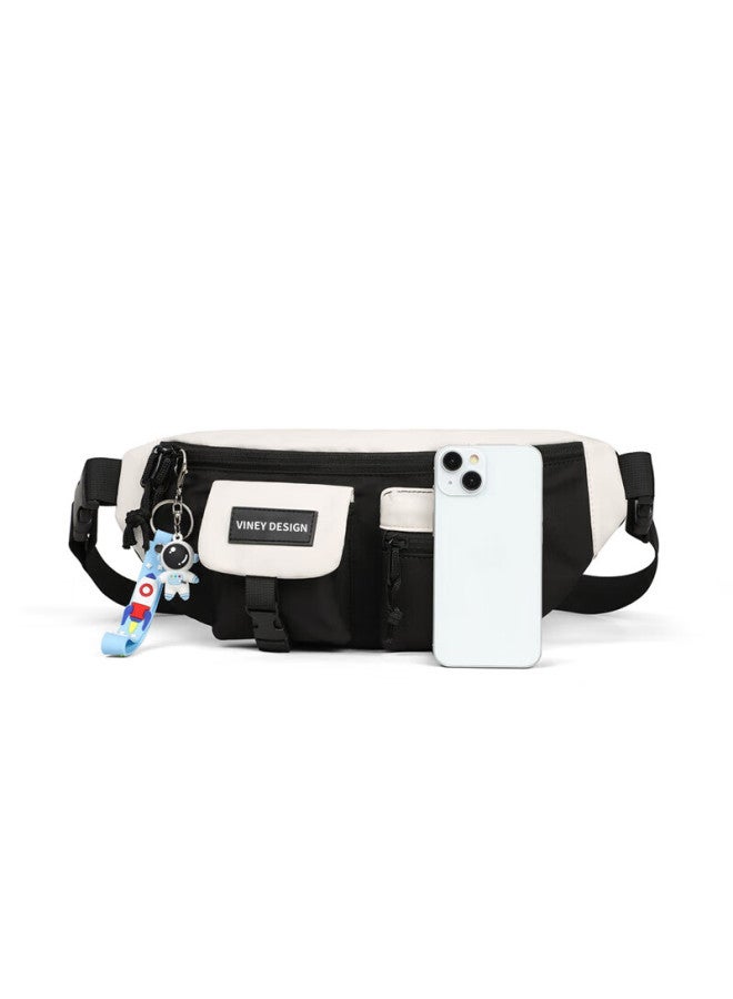 Viney Style Crossbody Bag Uni Backpack Trendy Casual Men's Bag Student Sports Small Shoulder Bag Fashionable Men's Bag - Image 3