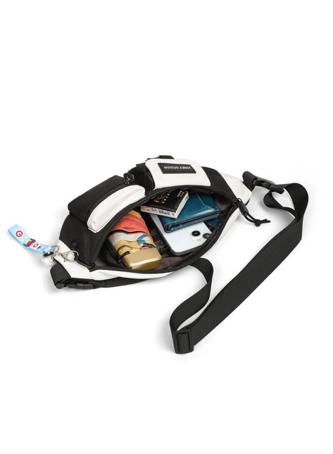 Viney Style Crossbody Bag Uni Backpack Trendy Casual Men's Bag Student Sports Small Shoulder Bag Fashionable Men's Bag - Image 4